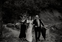 rainy wedding day