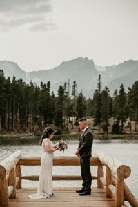 rocky mountain national park wedding at sprague lake