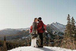 Rocky mountain national park elopement