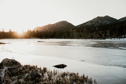 rocky mountain national park wedding at sprague lake
