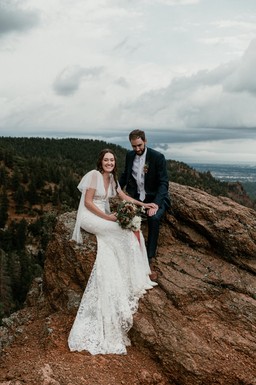 mountain microwedding in colorado springs