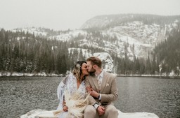 Rocky Mountain National Park Elopement at Bear Lake