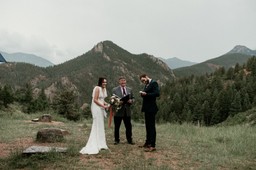 mountain micro wedding in colorado springs