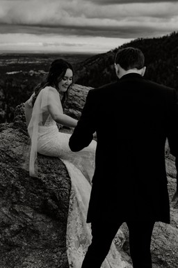 intimate wedding in colorado springs