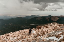 Pikes Peak Elopement in Colorado Springs